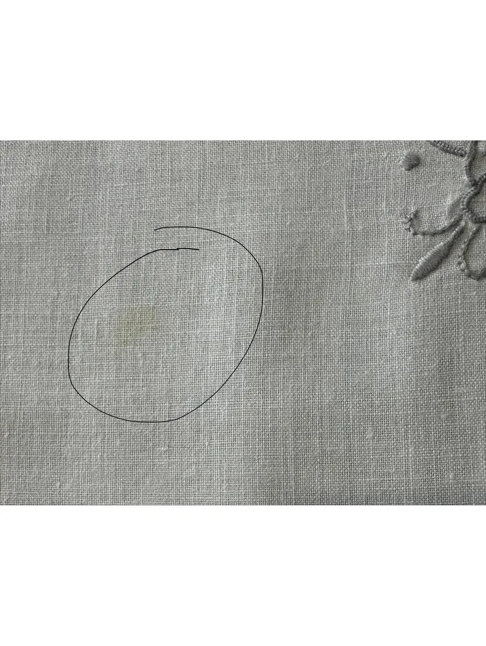 VTG Embroidered Linen Table Runner Placemats Napkins Set Cutwork Madeira Style